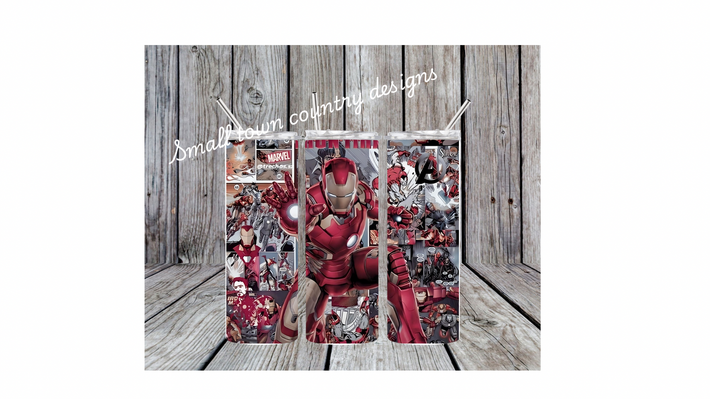 Ironman 20oz tumbler