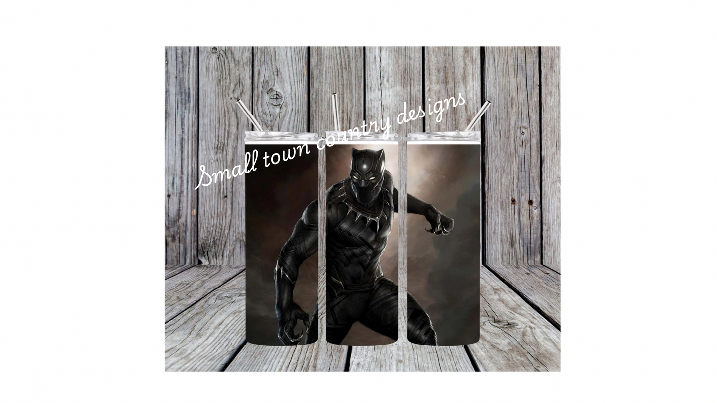 Black Panther 20oz Tumbler