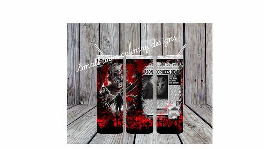 Jason Vorhees 20oz Tumbler