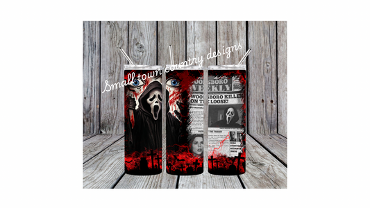 Ghostface 20oz Tumbler